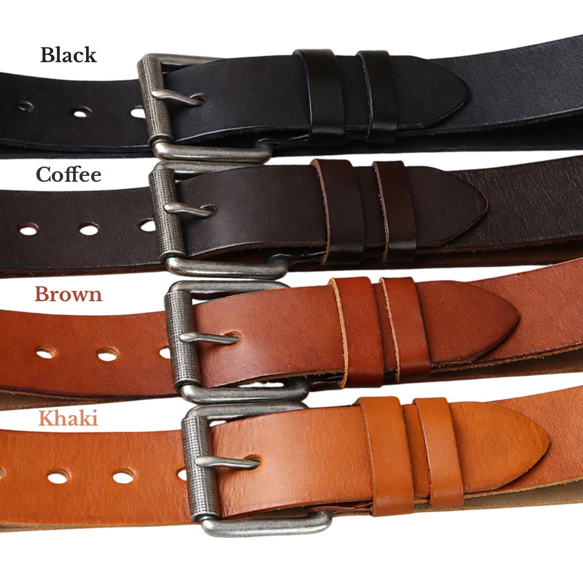 Custom Leather Belt – 3.8cm | Full-Grain | Adjustable Length